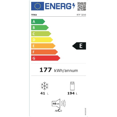 ΨΥΓ.ΕΛΕΥΘ TEKA RTF 3210 ΛΕΥΚΟ E 160x58 (LF)